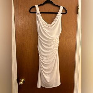 White House Black Market white dress, size 0, NWT